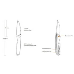 Ruike P661-B Knife -Stanley Store p661 3