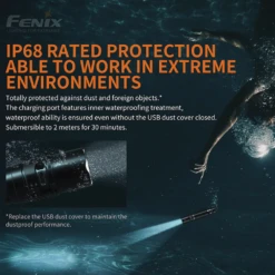 [Special Bundle 2 For 1] Fenix PD36R Rechargeable Flashlight + (Free) E01 V2.0 -Stanley Store pd36r e01 v2.0 06 1