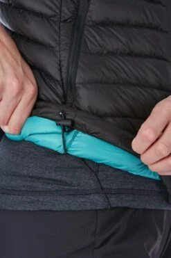 Rab Microlight Vest Women's Black/Seaglass -Stanley Store qda 97 pic05