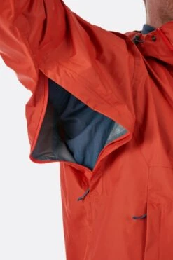 Rab Downpour Jacket - Firecracker -Stanley Store qwf 61 pic05