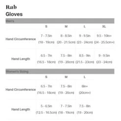 Rab Storm Glove Women's - Black -Stanley Store size