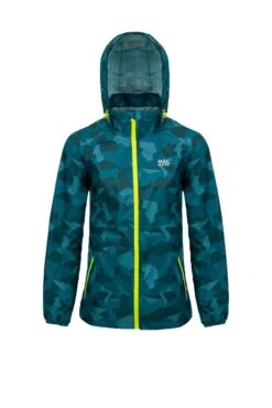 Mac In A Sac Edition - Unisex Waterproof Packable Camo Jacket Windbreaker -Stanley Store teal1