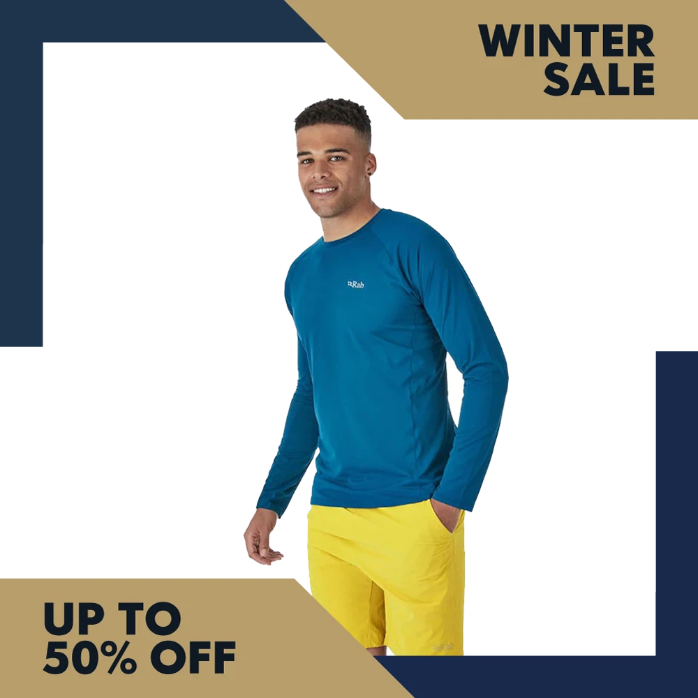 Rab Force Longsleeve Tee - Ink 3 Rab Force Longsleeve Tee - Ink