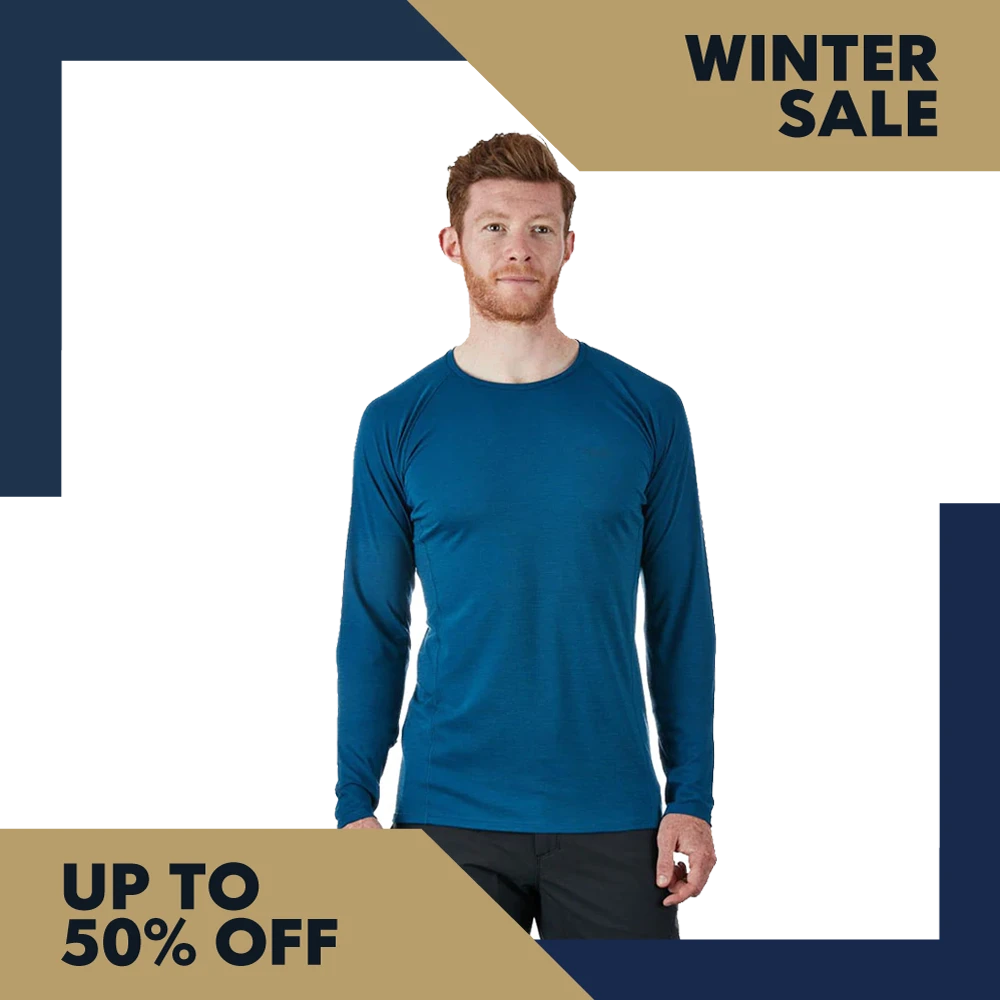 Rab Forge Long Sleeve Tee - Ink 3 Rab Forge Long Sleeve Tee - Ink
