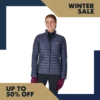 Rab Microlight Jacket Women's - Steel/Passata -Stanley Store winter sale frame 31