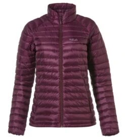 Rab Microlight Jacket Women's - Eggplant -Stanley Store womens microlight jacket eggplant QDA 95 EG