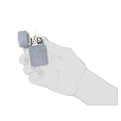 Zippo 1607 Slim® Street Chrome™ - Refillable Windproof Lighter -Stanley Store zippo 1607 4