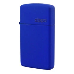 Zippo 1630ZL Slim Royal Blue Matte With Zippo Logo - Refillable Windproof Lighter -Stanley Store zippo 1630 5
