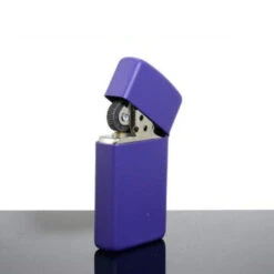 Zippo 1637ZL Slim Purple Matte With Zippo Logo - Refillable Windproof Lighter -Stanley Store zippo 1637ZL 4