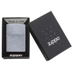 Zippo 207 Classic Street Chrome - Refillable Windproof Lighter -Stanley Store zippo 207 1