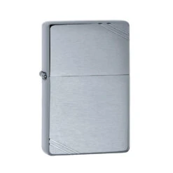 Zippo 230 Brushed Chrome Vintage With Slashes - Refillable Windproof Lighter -Stanley Store zippo 230 2