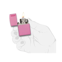 Zippo 238ZL Pink Matte With Zippo Logo - Refillable Windproof Lighter 9 Zippo 238ZL Pink Matte With Zippo Logo - Refillable Windproof Lighter -Stanley Store zippo 238zl 4
